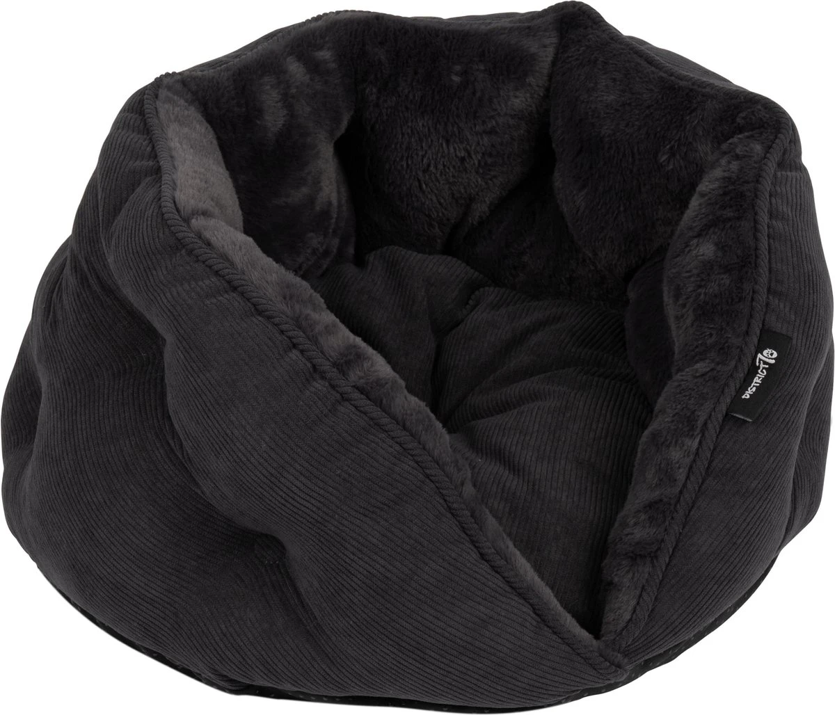 District 70 TUCK - Luxe & Comfortabele Mand Kleine Honden - Terra, Donkergrijs & Zand - 50x50x30 Cm - Zand 4 District 70 TUCK - Luxe & Comfortabele Mand Kleine Honden - Terra, Donkergrijs & Zand - 50x50x30 Cm - Zand - Afbeelding 4