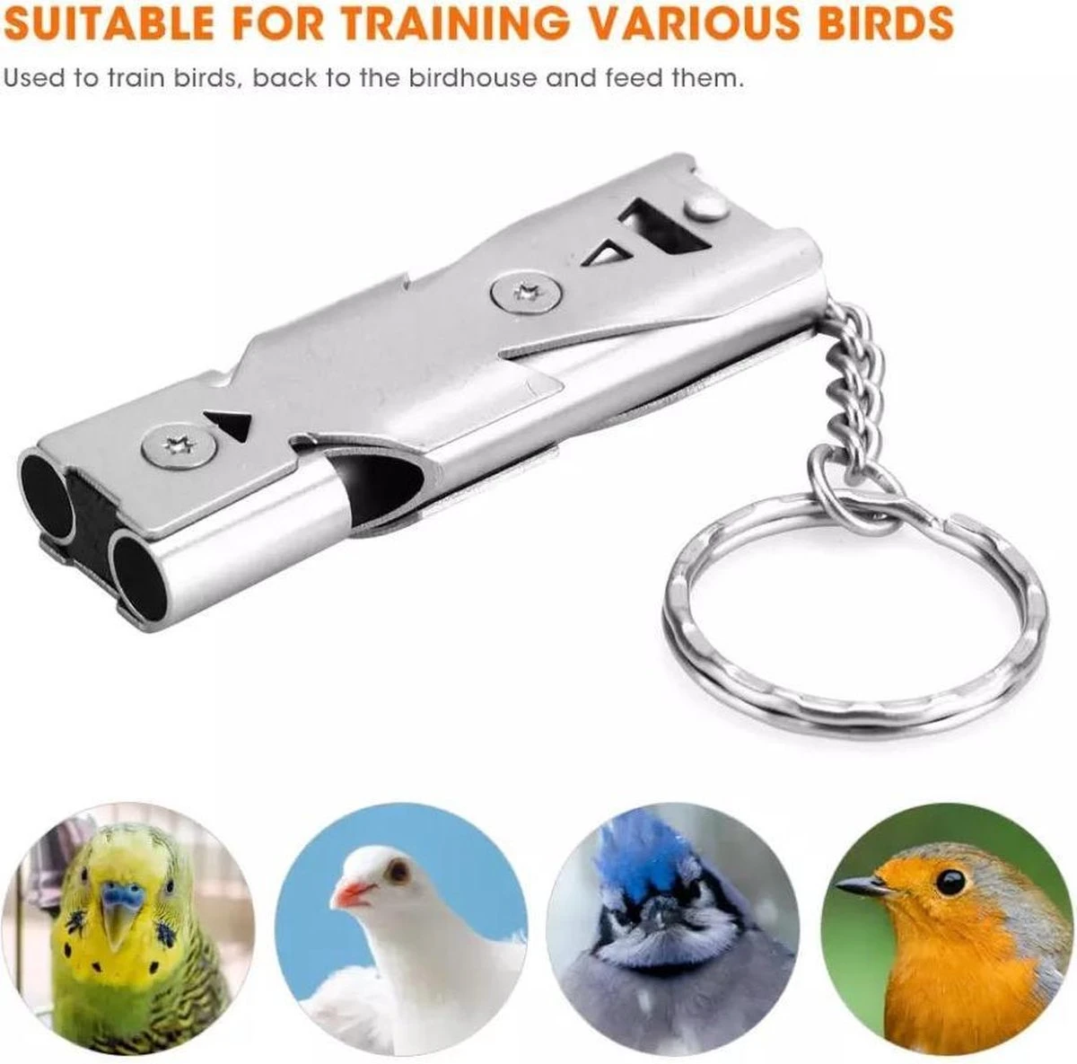 Antiblaf Hondenfluitje- Sleutelhanger Hondenfluit- Dog Whistle- Ultrasoon- Voor Honden 7 Antiblaf Hondenfluitje- Sleutelhanger Hondenfluit- Dog Whistle- Ultrasoon- Voor Honden - Afbeelding 7