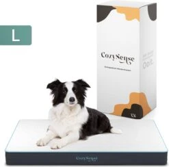 CozySense® - Orthopedisch Hondenkussen - Hondenkussen 90 X 55 Cm - Ook Geschikt Als Benchkussen & Hondenbed - Hondenkussen Bank - Traagschuim - Waterdicht - Wasbare Hoes - Maat L