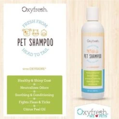 Oxyfresh Pets Hondenshampoo & Kattenshampoo - 237ml - Diervriendelijke Shampoo Voor Honden En Katten Zonder Irriterende Bestanddelen -Hondenbenodigdheden Winkel 1200x1197 17