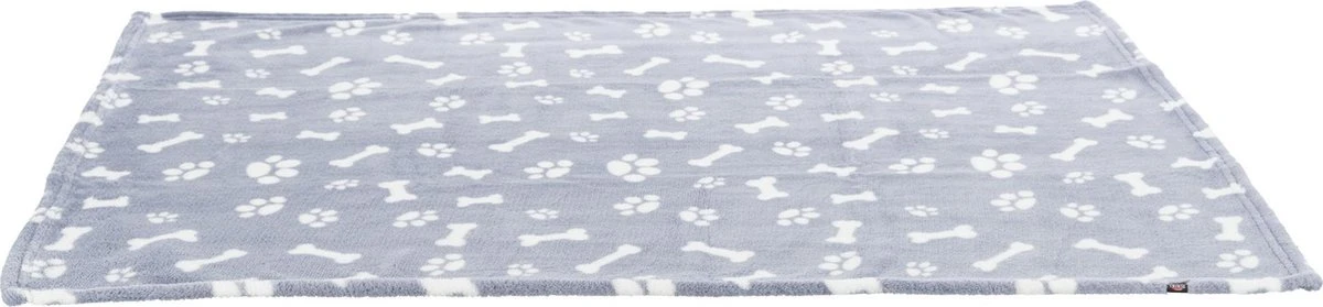 Trixie Hondendeken Kenny 75 X 50 Cm Fleece Blauw 5 Trixie Hondendeken Kenny 75 X 50 Cm Fleece Blauw - Afbeelding 5