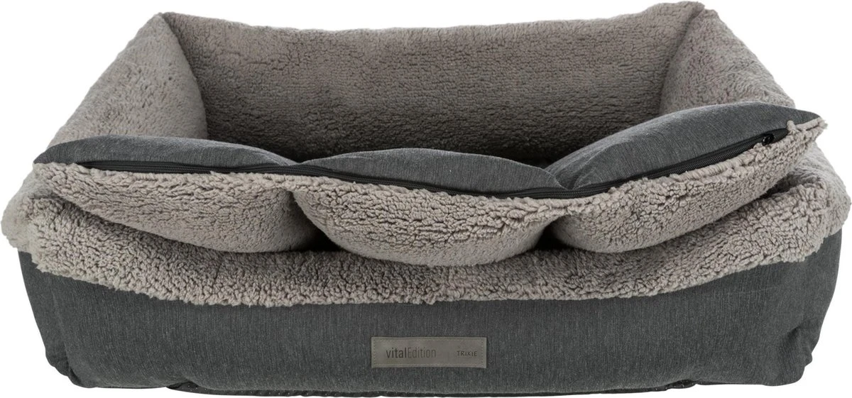 Trixie Hondenmand Bendson Orthopedisch Grijs (90X60 CM) 2 Trixie Hondenmand Bendson Orthopedisch Grijs (90X60 CM) - Afbeelding 2