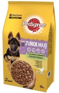 Pedigree Droogvoer Maxi Junior Kip - Rijst 15 Kg